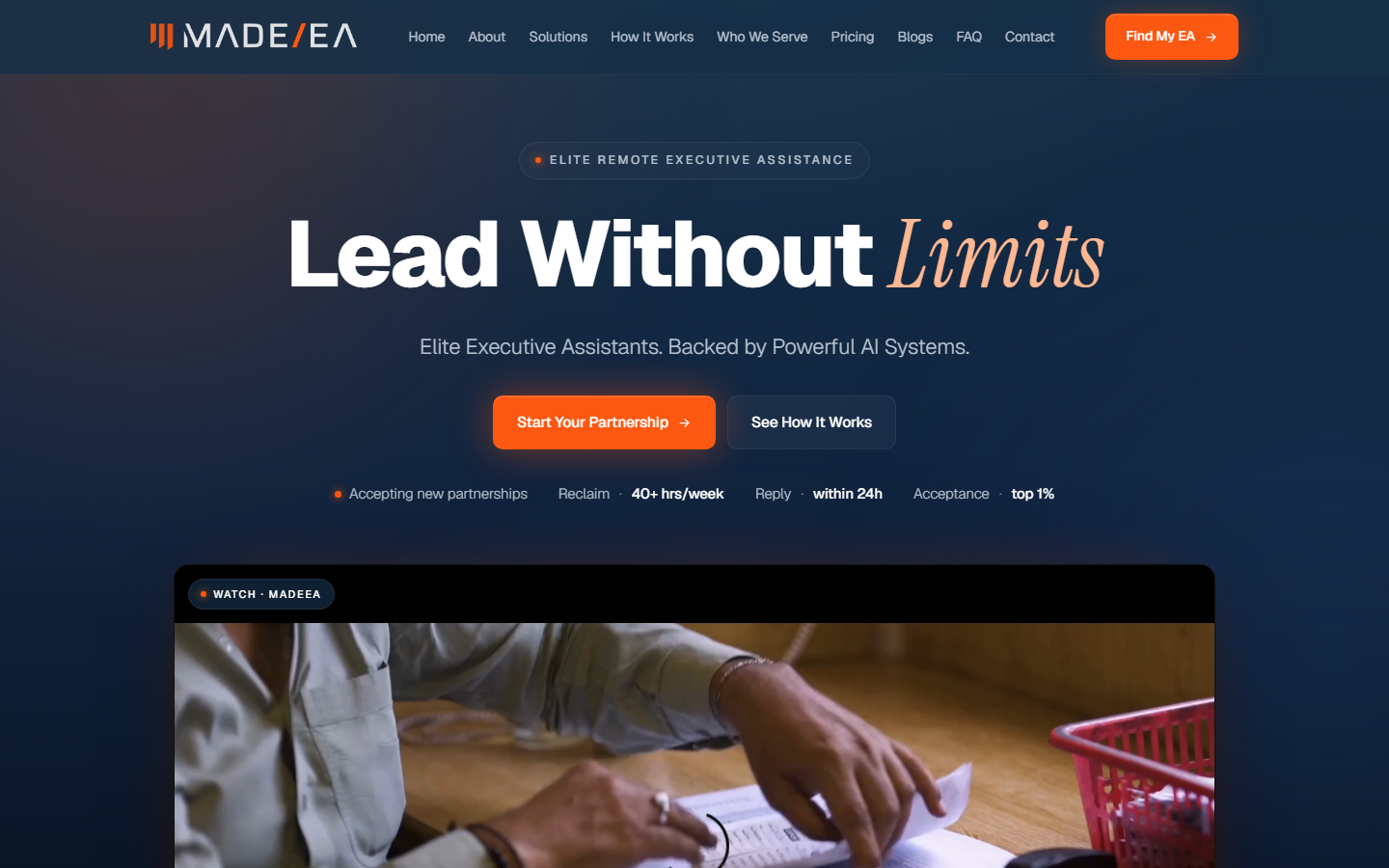 MadEEA AI redesign